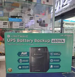 Lightwave 650 Va Ups - Suitable for Home Offices, Small Businesses