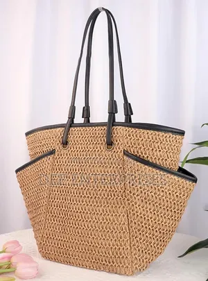 Large Capacity Women's Straw Tote Bags