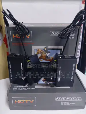 60-Meter Hdmi Extender Over Cat6 With Transmitter (Tx) $Receiver (Rx)