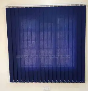 Navy Blue Vertical Blinds