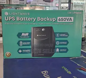 Lightwave Lw Ups 650va - Wide Input Voltage Range (140–300vac