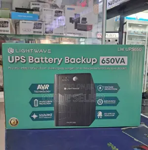 Lightwave Lw Ups 650va , 650v/650ah Compact Tower-Style, Ac Output