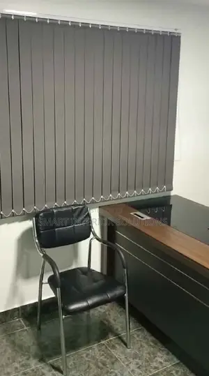 Grey Vertical Blinds
