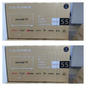 Solar Max 55 Inches Smart Android Digital Tv