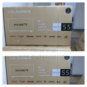 Solar Max 55 Inches Smart Android Digital Tv