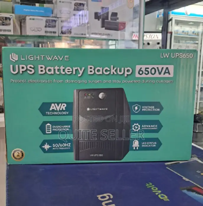Reliable Backup With Lightwave Lw 650va , Lw Ups650
