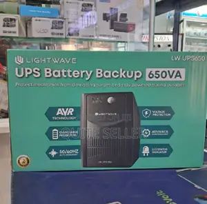 Lightwave Lw 650va Ups – Lw Ups650 Automatic Voltage Regulation (Avr)