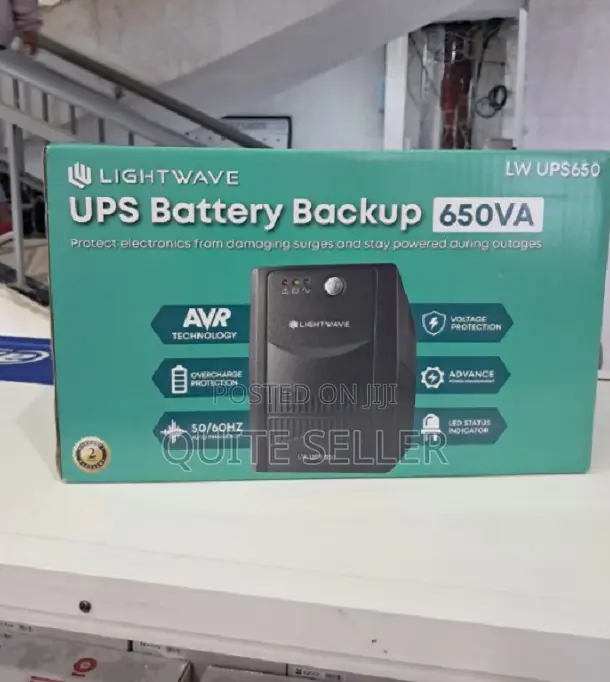 Brand New - Lightwave Ups 650va