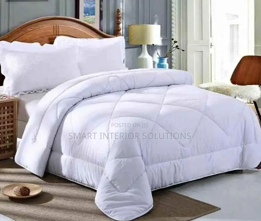 White Comfy Bedding