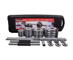 Chrome Dumbells 50kg