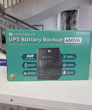 Efficient and Durable, Lightwave 650va Ups - Easy Monitoring