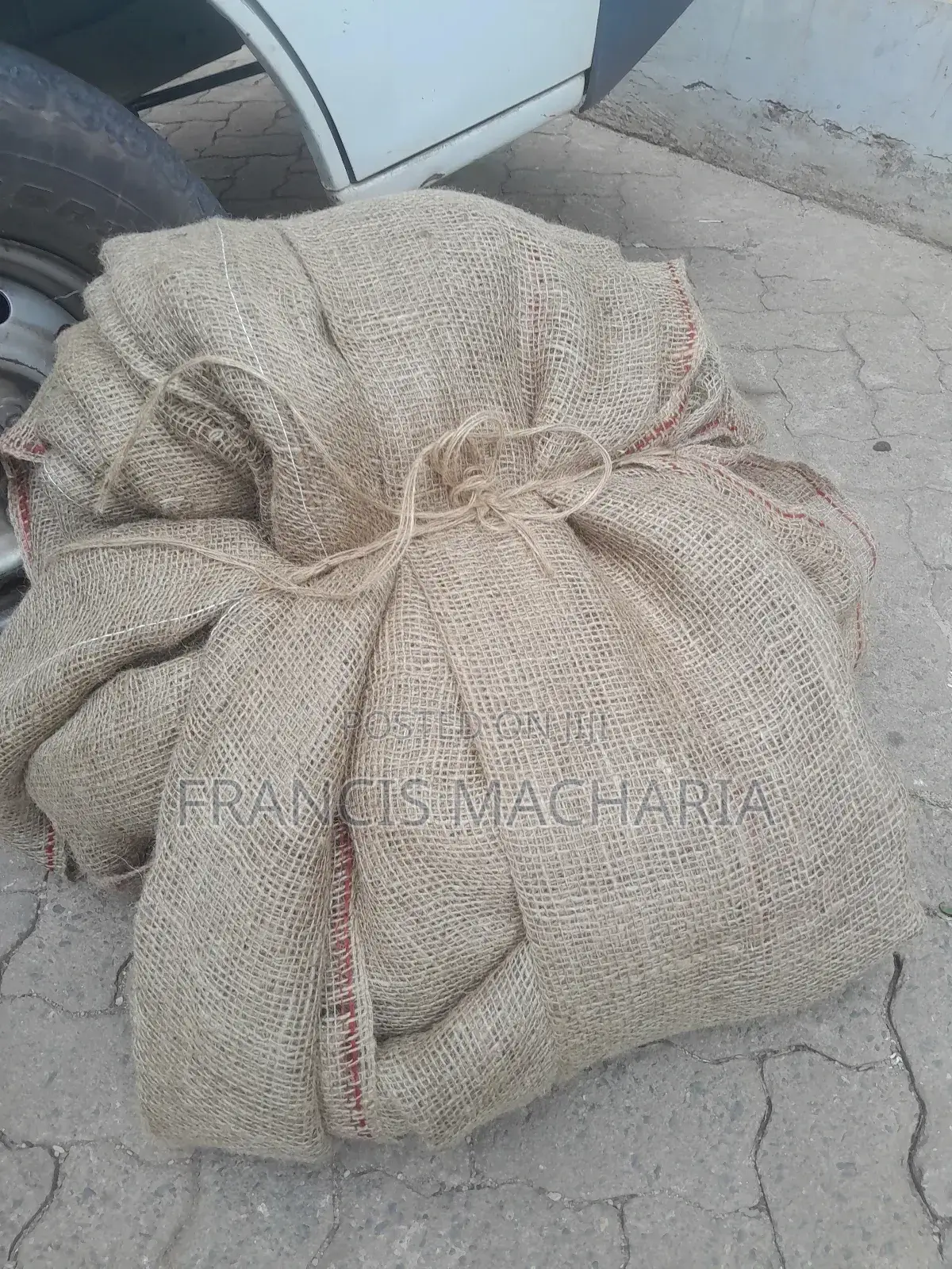 Hessian. Cloth Jute