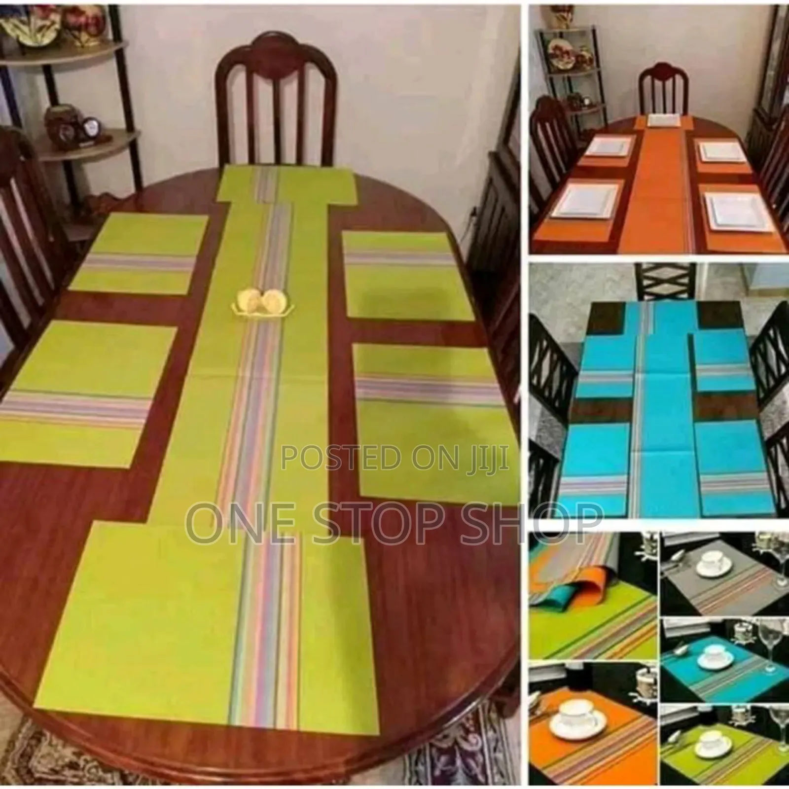 PVC Rectangular Table Matchs With Matchy Runner