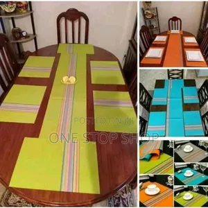 PVC Rectangular Table Matchs With Matchy Runner