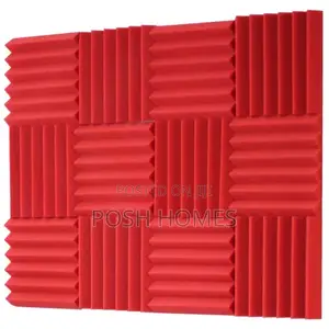 Red Acoustic Panels
