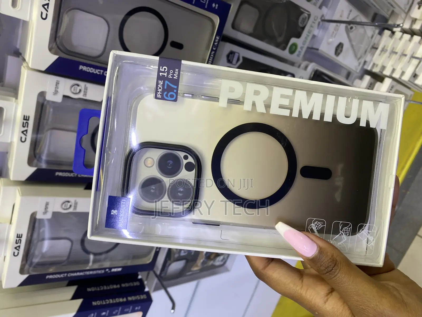 Casetify Clear iPhone 15 Pro Max Case [Not Yellowing