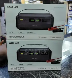 Green Lion Super Capacitor 12v Jump Starter