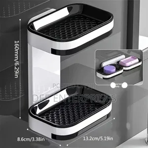 Double-Layer Wall-Mounted Soap Dish