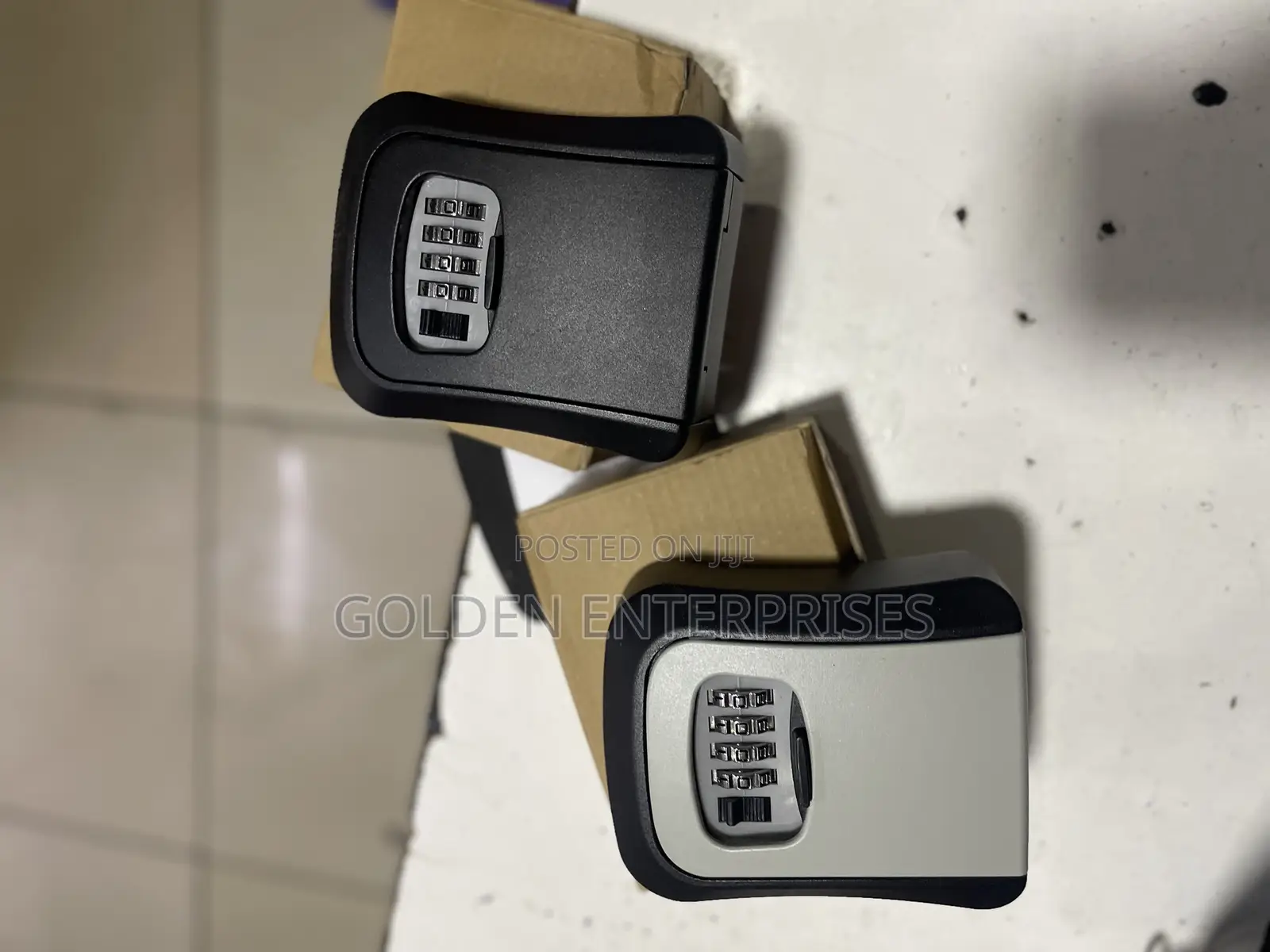Wall Mount Airbnb Metallic Key Lock Box