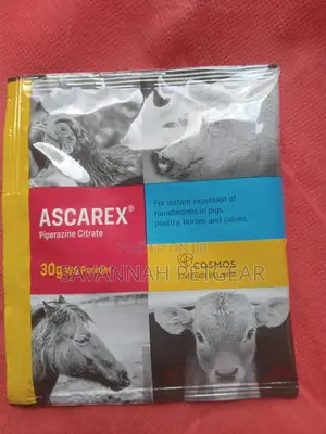 Ascarex Water-Soluble Worm Powder for Poultry Livestock - 30 Grams