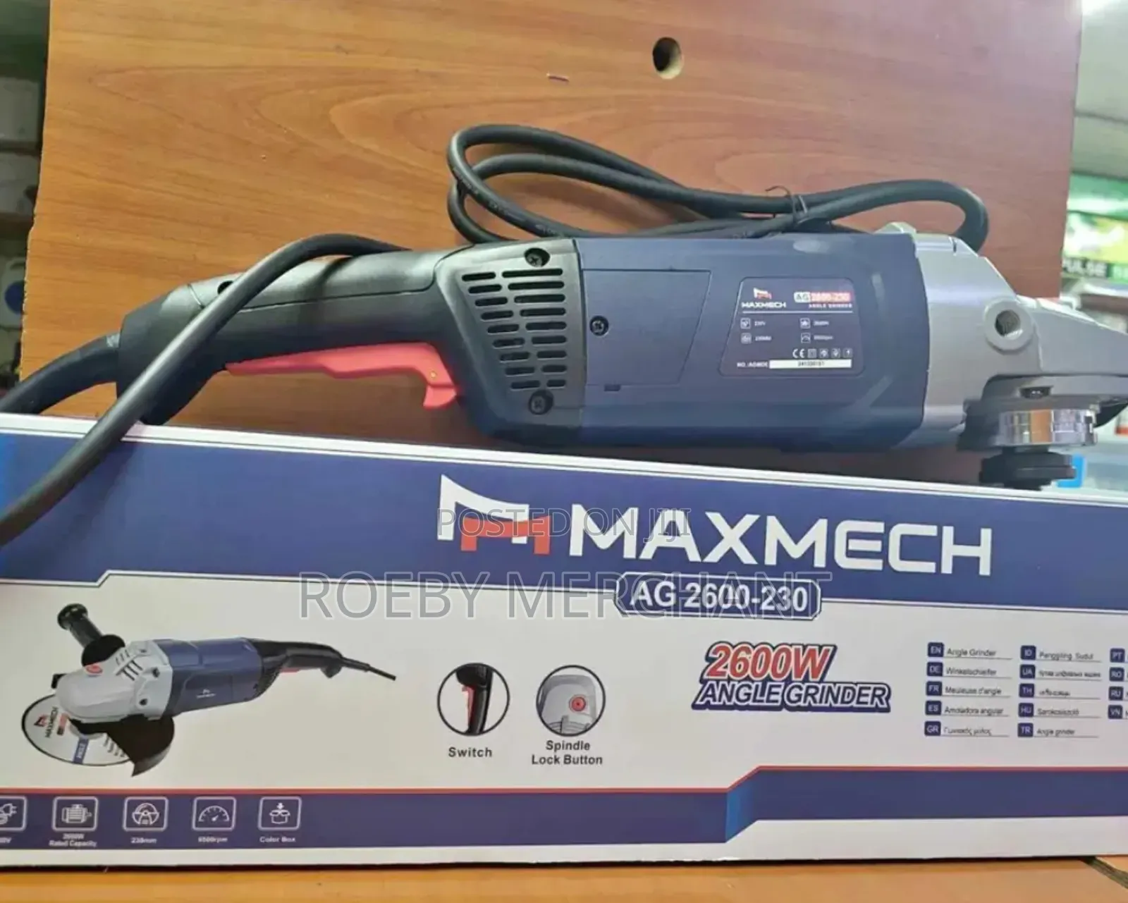 Maxmech Angle Grinder/Commercial Angle Grinder 2600w