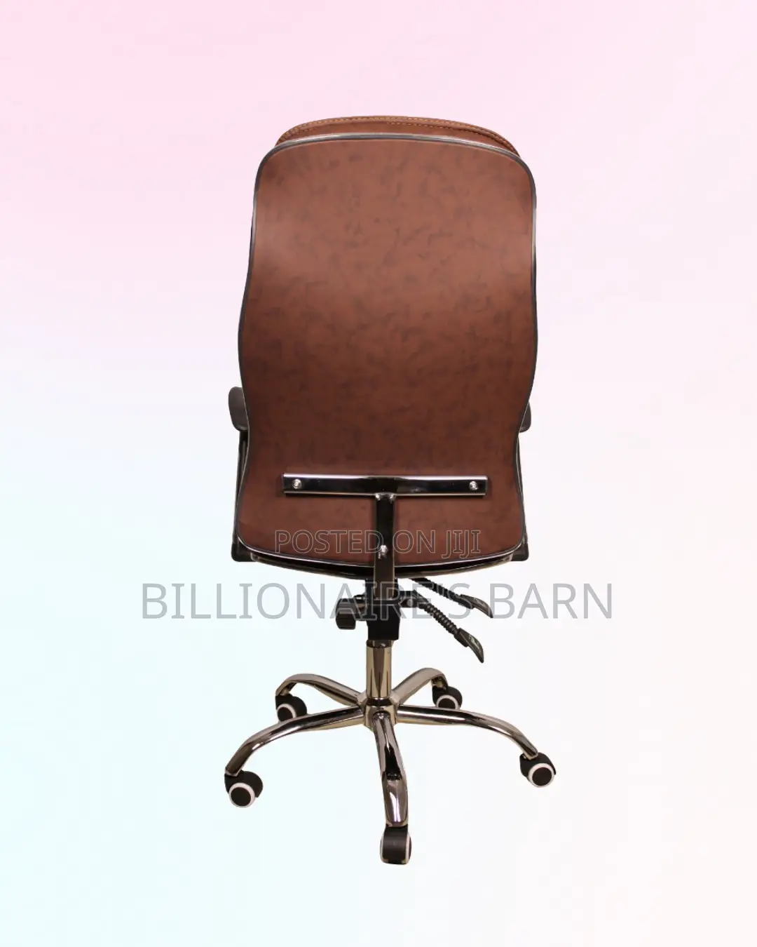 Modern Ergonomic Executive Leather Chair | Steel Frame