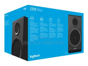 Z333 Logitech 2.1 Multimedia Speaker System 80w