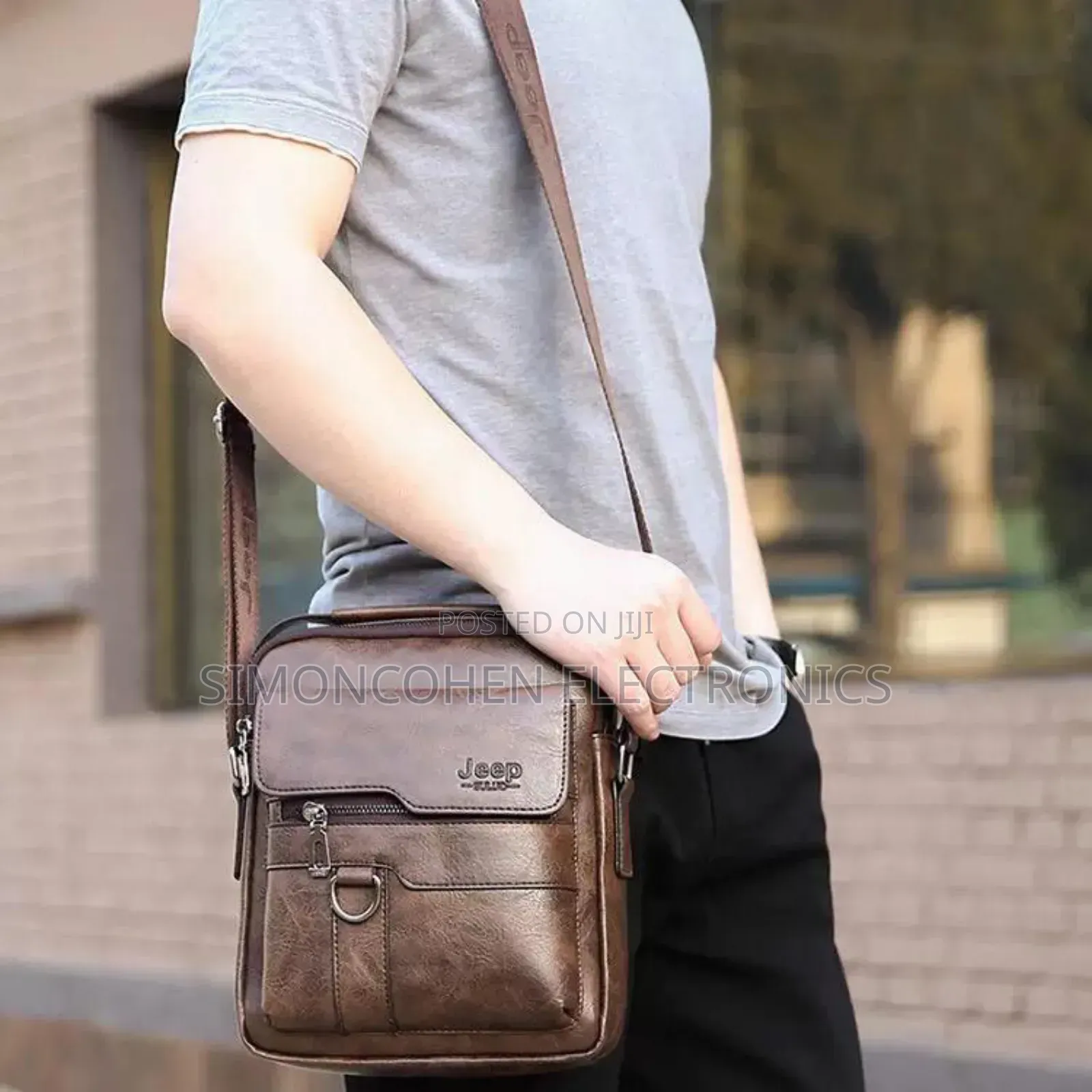 Unisex Jeep Shoulder Bag