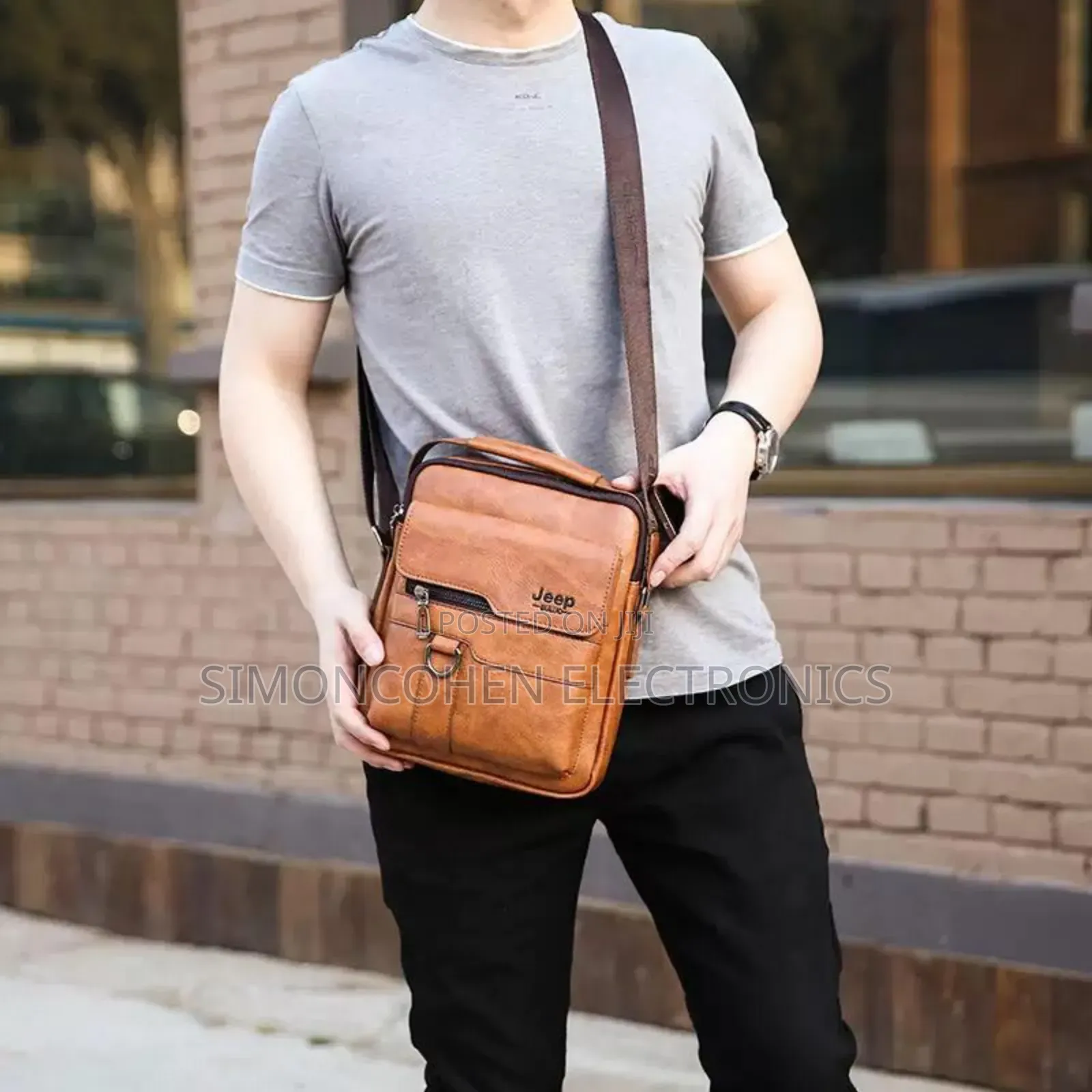 Unisex Jeep Shoulder Bag