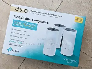 Tp-Link Deco P9 Ac1200 + Av1000 Whole Home Hybrid Mesh Wifi System