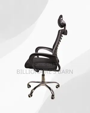 Secretarial Mesh Chair (Plush) — Only a Few Left