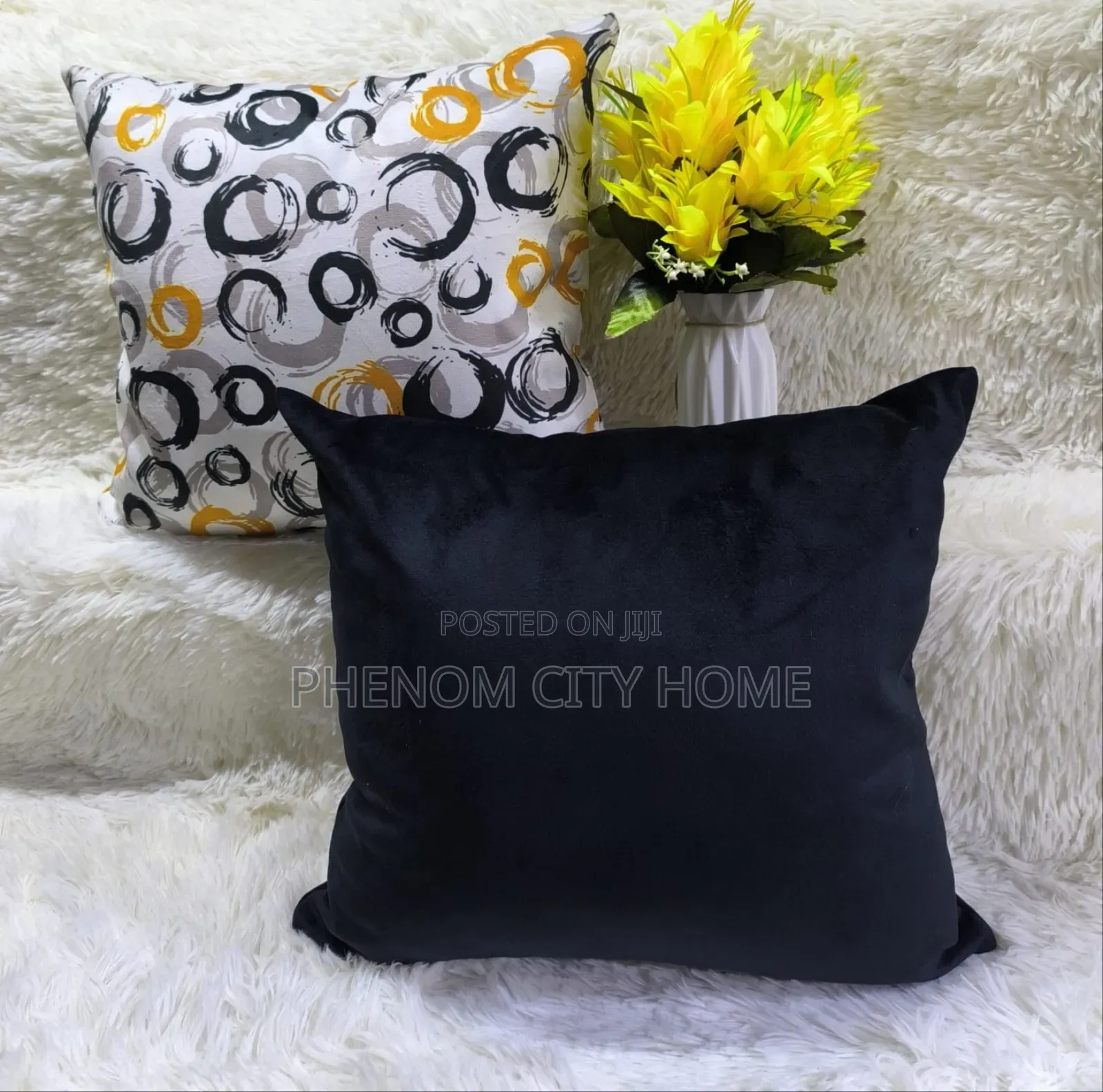 Plain And Patterned Mix Pillow Cases Available
