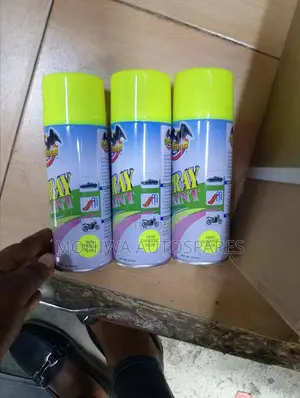 Spray Paint Fluorescent Yellow