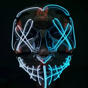 Led Light Up Purge Mask – Halloween Party Costume