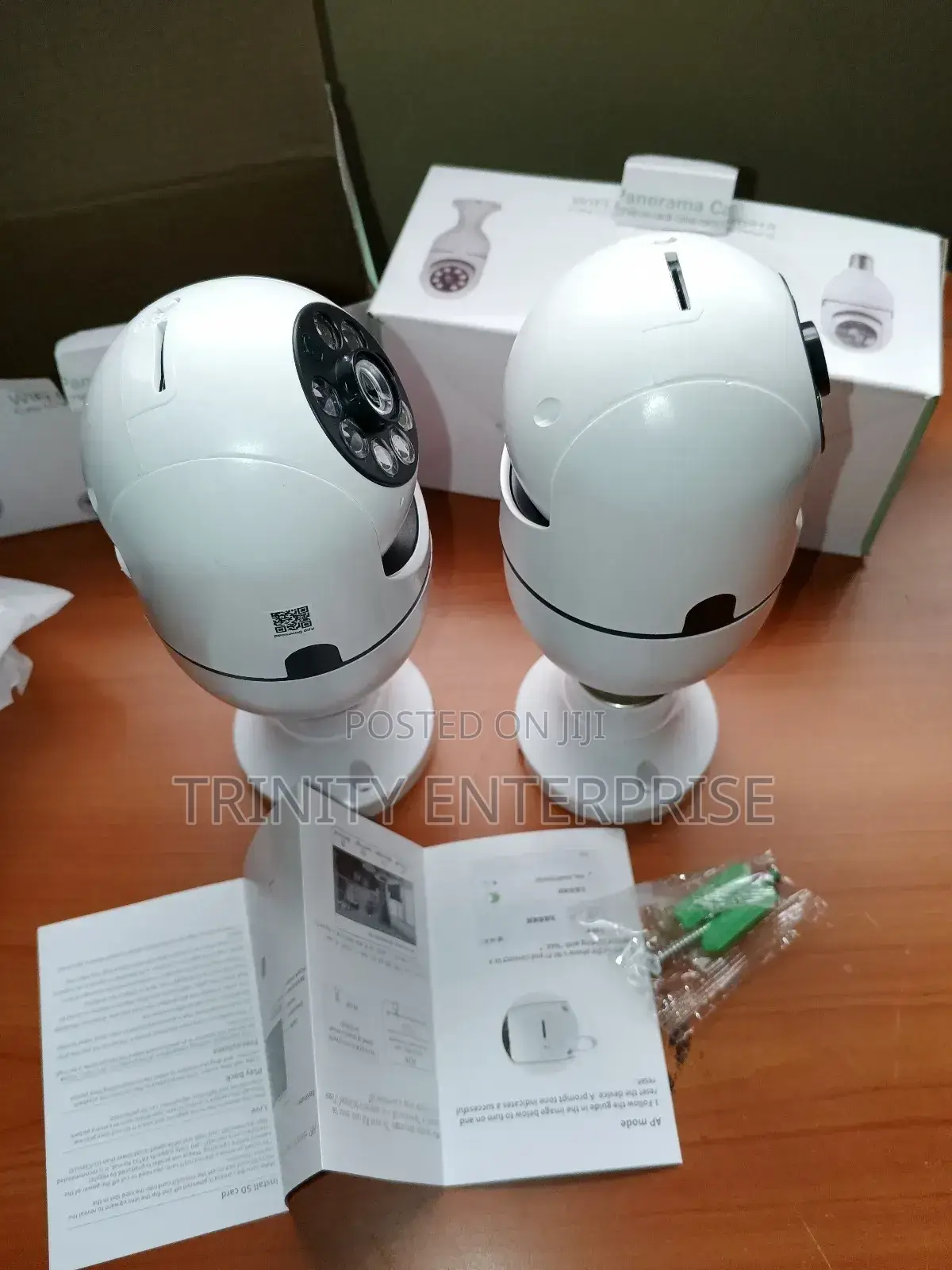 360 ° 1080p E27 Light Bulb Camera