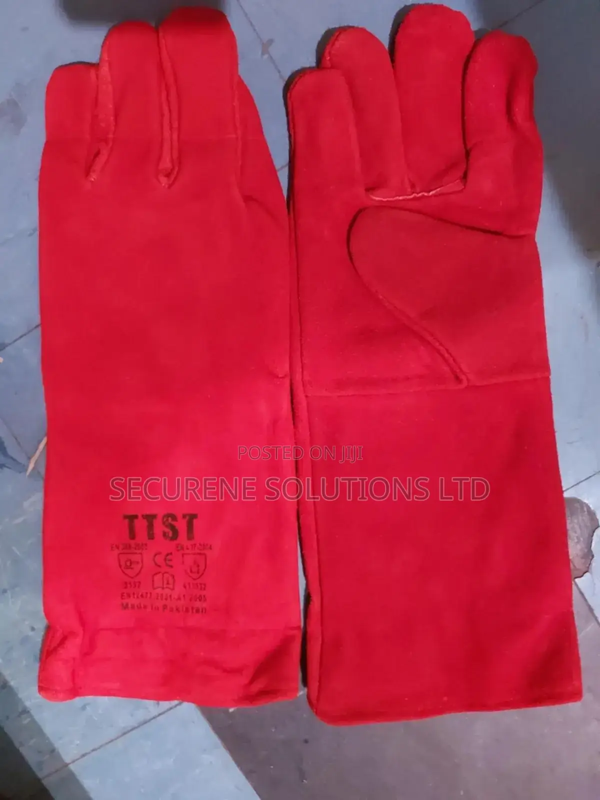 Ttst Leather Gloves