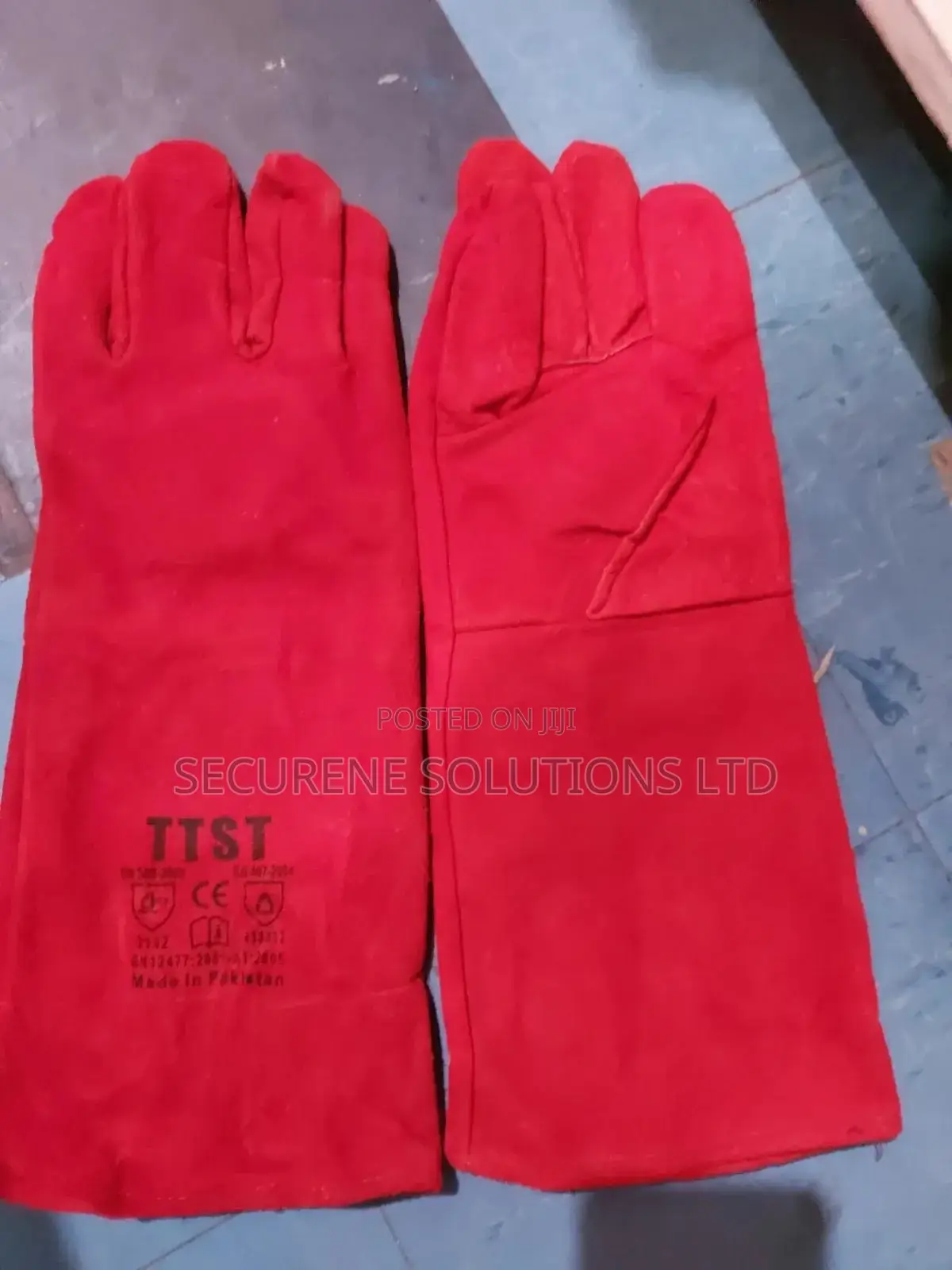 Ttst Leather Gloves