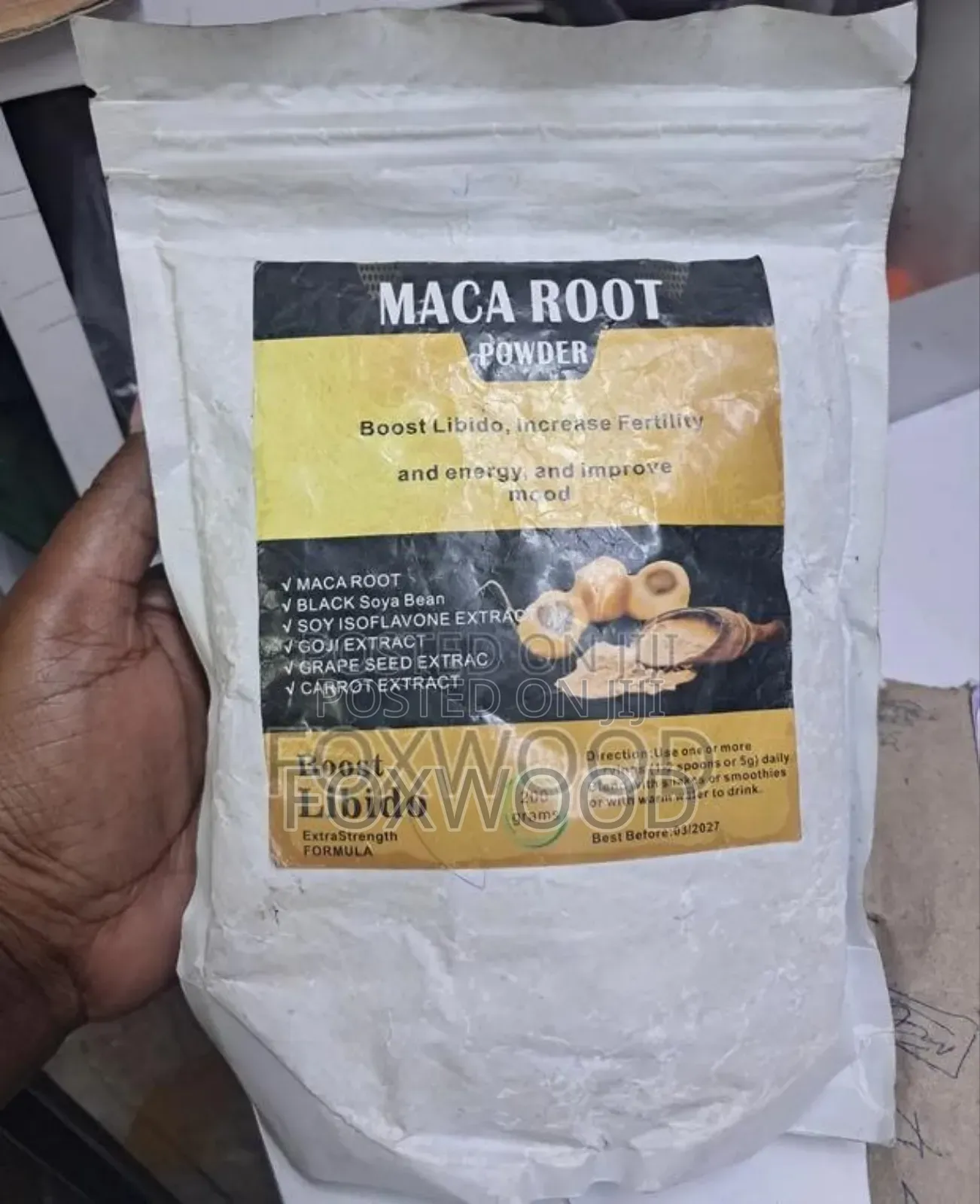 Natural Maca Root Extract Powder