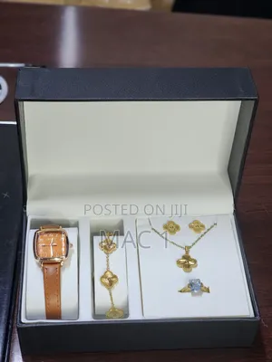 Gold Set Ladies Gift Set 6 Pieces