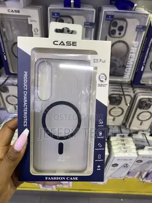 Kugew for Samsung Galaxy S25 Plus Clear Case Compatible With Magsafe
