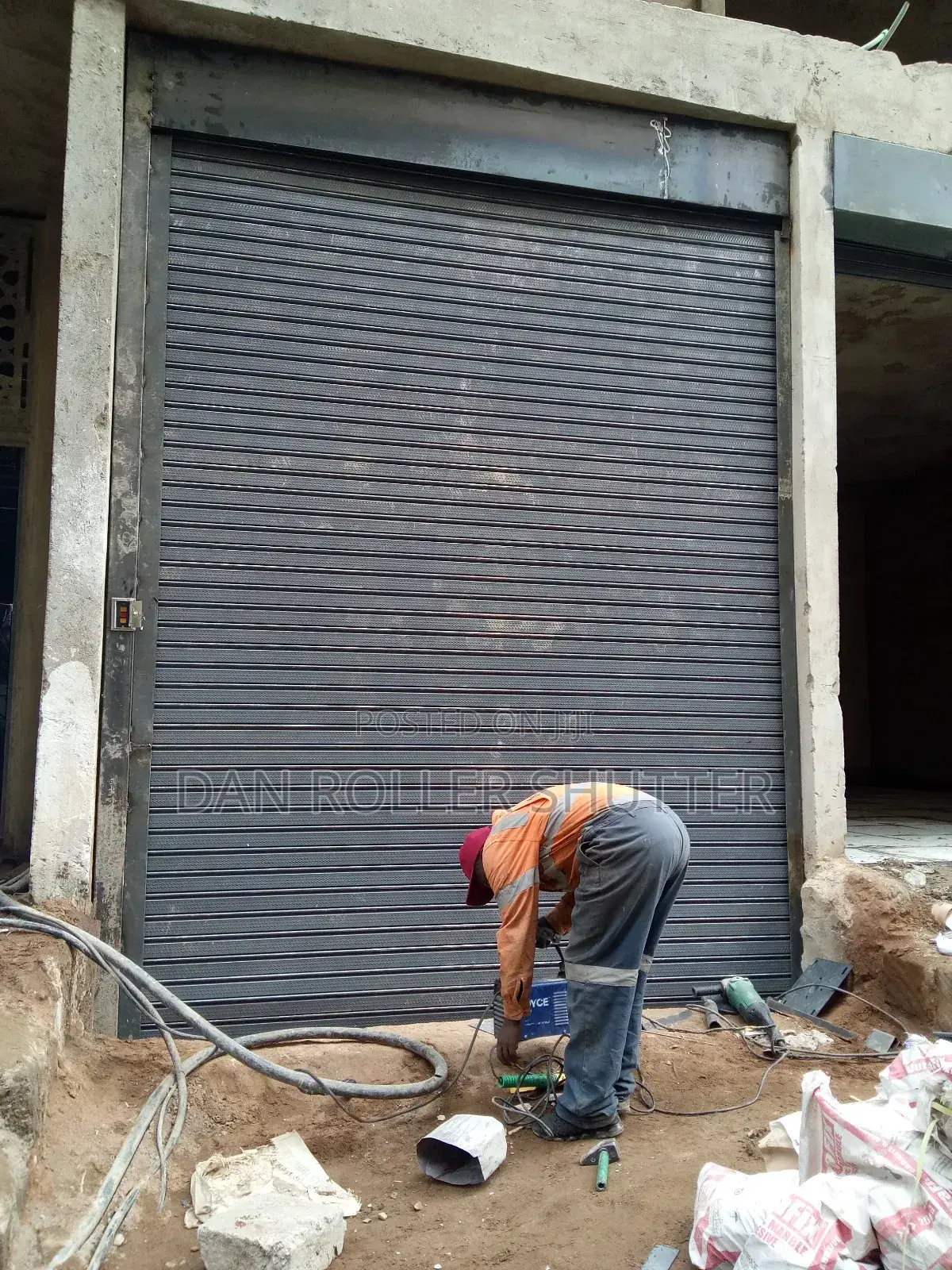 Security Shutter Door Installation
