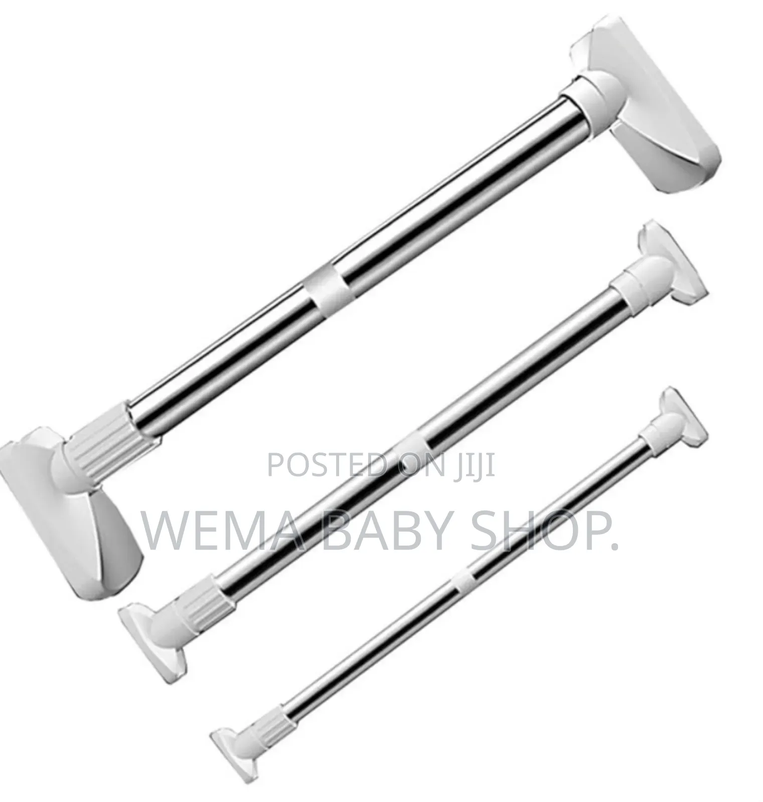 Multipurpose Extendable Telescopic Rod (110cm -200cm)