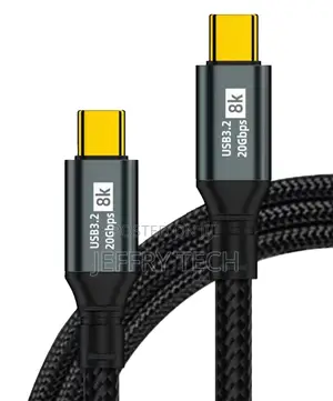 Usb C to Usb C 3.2 Gen 2 Cable 20gbps Data Transfer- At 60hz Video 3mtr