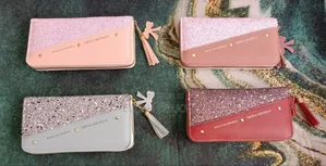 Glittery Sequin Patchwork Ladies Wallet