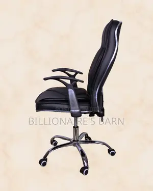 Executive Leather Office Chair | New Arrival Mesh Backrest