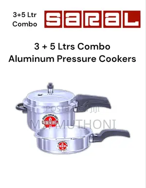 High Quality Saral Pressure Cookers Combo