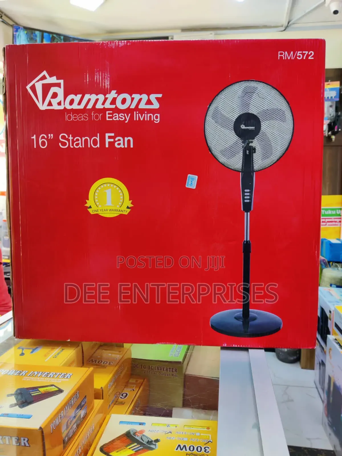 Ramtons 16" Stand Fan