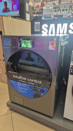 Samsung 26kg Bespoke Ai Front Load Washing Machine Wf90f26adsnq