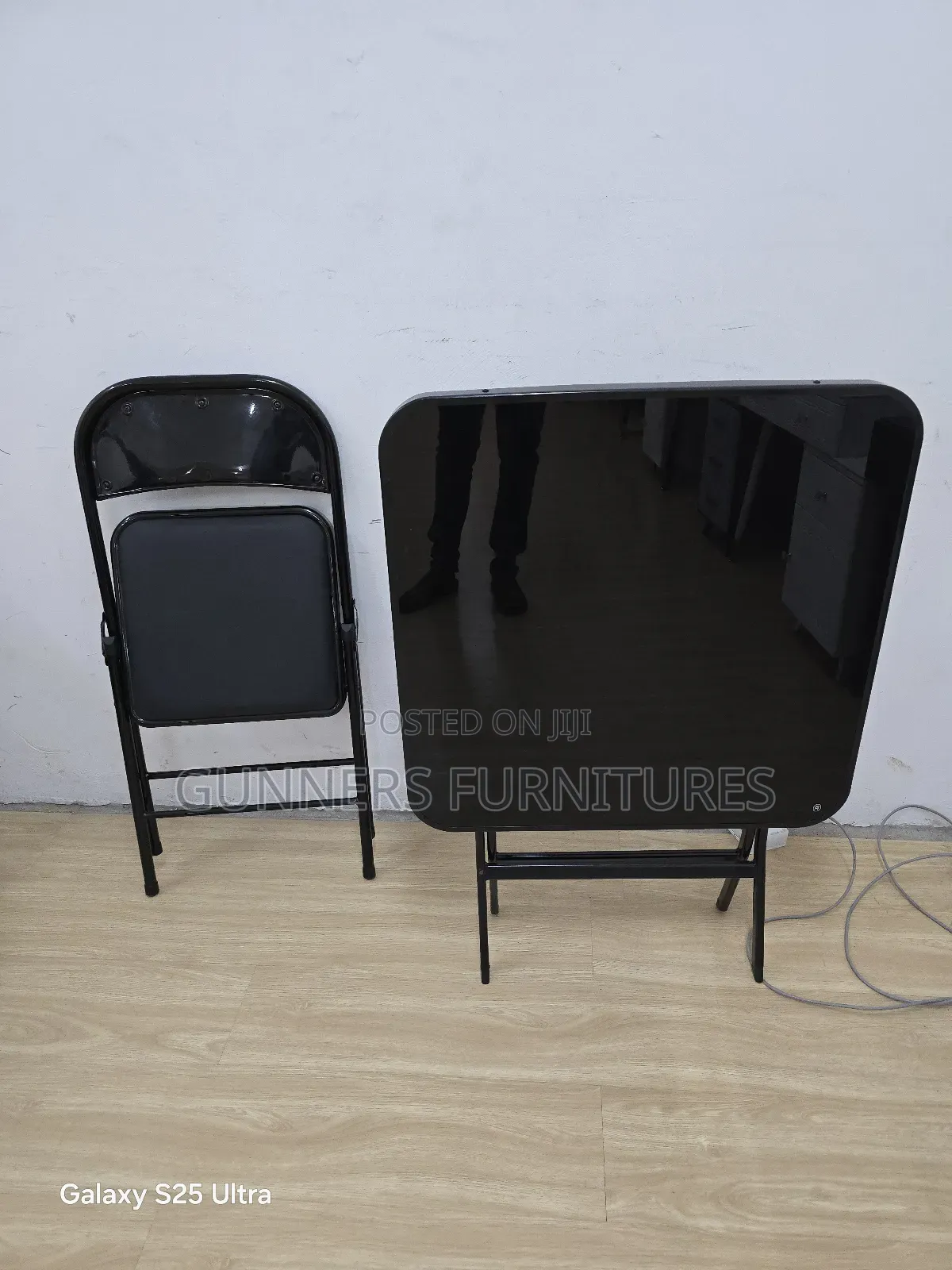 Folding Table And Folding Chair