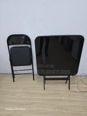 Folding Table And Folding Chair